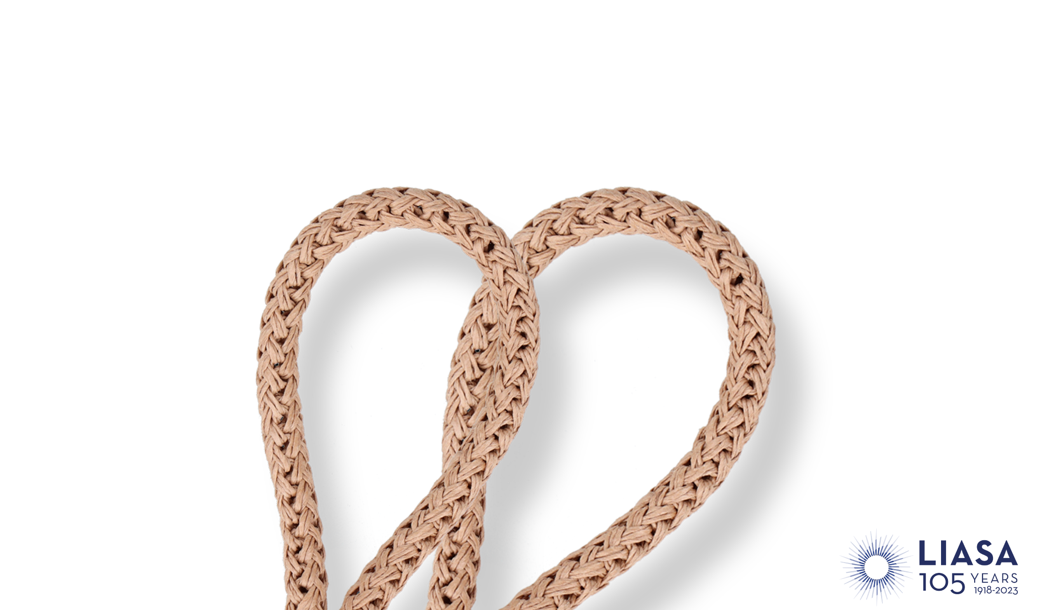  Round braided premium paper cords with certificate FSC® 